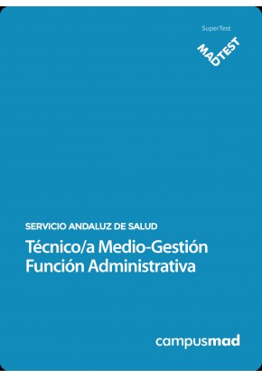 Curso MADTEST Técnico/a Medio-Gestión Función Administrativa