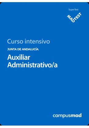 OBJETIVO 16 DE MARZO: Curso MADTEST intensivo Auxiliar Administrativo/a de la Junta de Andalucía