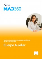 Acceso 12 meses Curso MAD360 Cuerpo Auxiliar