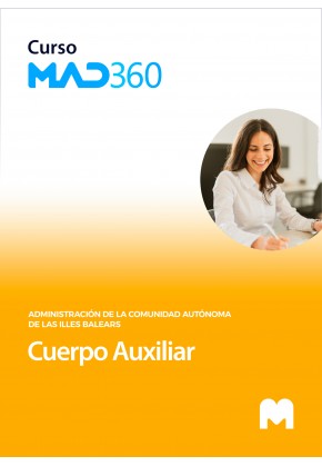 Acceso 12 meses Curso MAD360 Cuerpo Auxiliar