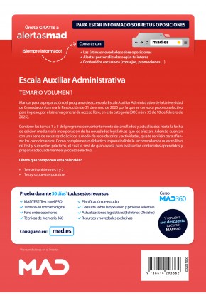 Escala Auxiliar Administrativa