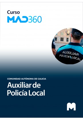 Acceso 12 meses Curso MAD360 Auxiliar de la Policía Local