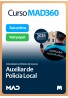 Curso MAD360 Auxiliar de la Policía Local + Libros Papel