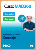 Curso MAD360 Conserje + Libros Papel