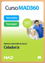 Curso MAD360 Celador/a + Libros Papel