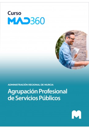 Acceso Curso MAD360 Agrupación Profesional de Servicios Públicos de la Administración Pública Regional de Murcia Librerías (30 d