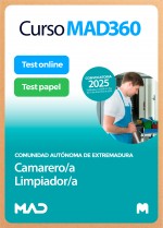 Curso MAD360 Camarero Limpiador + Libros papel