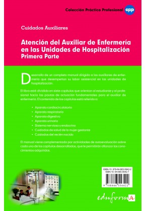 Atención del Auxiliar de Enfermería en Las Unidades de Hospitalización