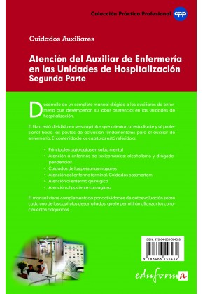 Atención del Auxiliar de Enfermería en Las Unidades de Hospitalización