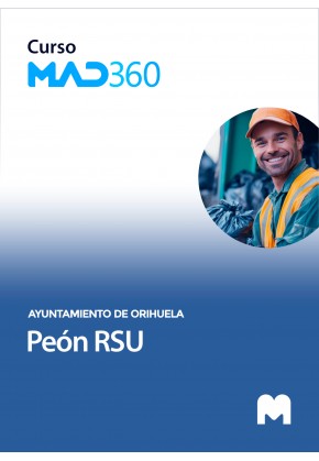 Acceso Curso MAD360 Peón RSU del Ayuntamiento de Orihuela Librerías (30 días)