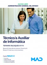 Técnico/a Auxiliar de Informática (acceso libre)