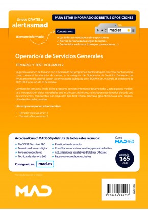 Operario/a de Servicios Generales