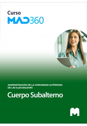 Acceso 30 días Curso MAD360 Cuerpo Subalterno