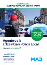 Agente de la Escala Básica de los Cuerpos de Policía del País Vasco (Ertzaintza y Policía Local)