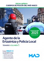 Agente de la Escala Básica de los Cuerpos de Policía del País Vasco (Ertzaintza y Policía Local)