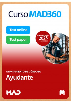 Curso MAD360 Ayudante + Libros Papel