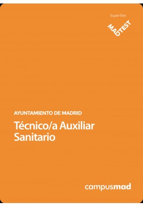 Curso MADTEST Técnico/a Auxiliar Sanitario/a