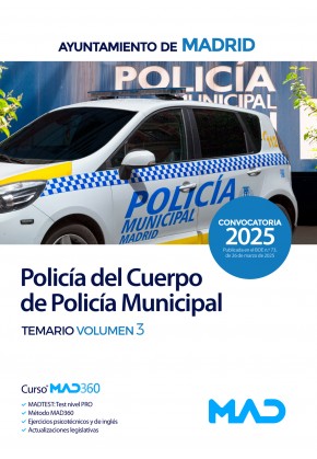 Policía del Cuerpo de Policía Municipal