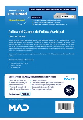 Policía del Cuerpo de Policía Municipal