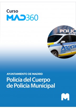 Acceso 12 meses Curso MAD360 Cuerpo de Policía Municipal