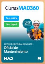 Curso MAD360 Oficial de Mantenimiento + Libros Papel