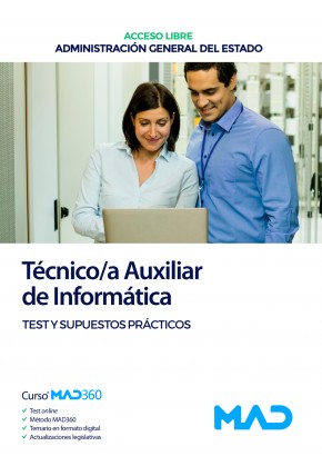 Técnico/a Auxiliar de Informática (acceso libre)
