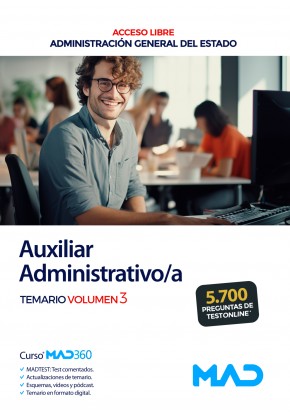 Auxiliar Administrativo/a (acceso libre)