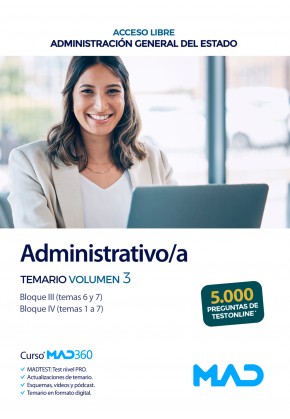 Administrativo/a (acceso libre)