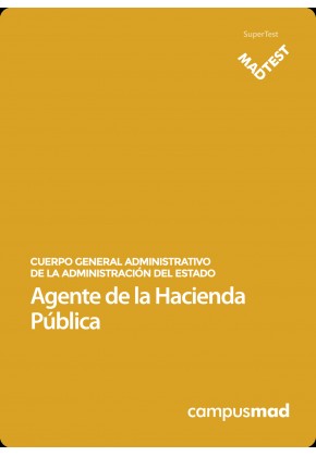 Curso MADTEST Agente de la Hacienda Pública Cuerpo General Administrativo de la Administración del Estado (3 meses)