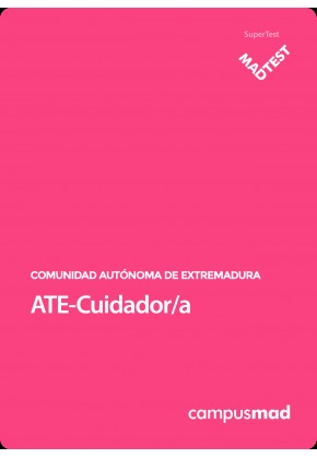 Curso MADTEST ATE-Cuidador/a de la Administración de la Comunidad Autónoma de Extremadura  (3 meses)