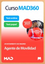 Curso MAD360 Agente de Movilidad + Libros Papel