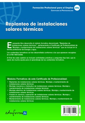 Replanteo de Instalaciones Solares Térmicas