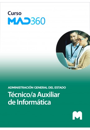 Acceso 12 meses Curso MAD360 Técnico/a Auxiliar de Informática