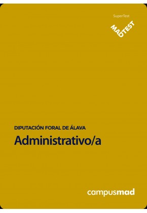 Curso MADTEST Administrativo/a de la Diputación Foral de Álava  (3 meses)