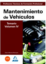 Mantenimiento de Vehículos. Profesores Técnicos de Formación Profesional
