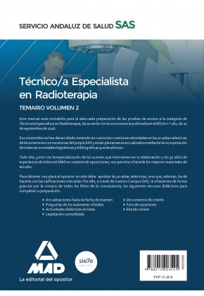 Técnico/a Especialista en Radioterapia