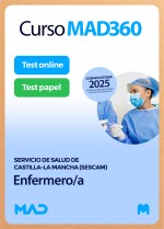 Curso MAD360 Enfermero/a + Libros Papel