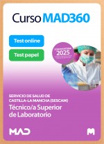 Curso MAD360 Técnico/a Superior de Laboratorio + Libros Papel