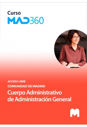 Acceso 12 meses Curso MAD360 Cuerpo de Administrativos de Administración General