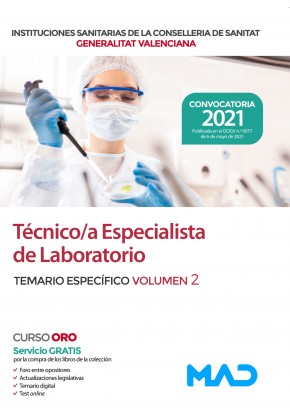 Técnico/a Especialista de Laboratorio