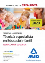 Personal Laboral Fix de Tècnic/a Especialista en Educació Infantil
