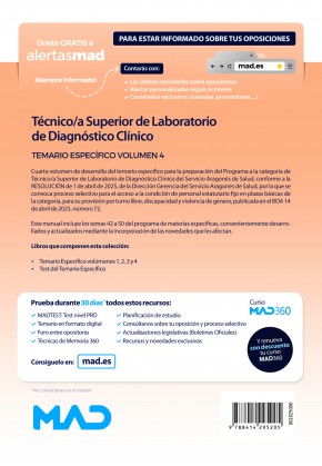 Técnico/a Superior de Laboratorio de Diagnóstico Clínico