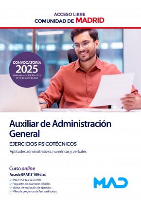 Auxiliar de Administración General (acceso libre)