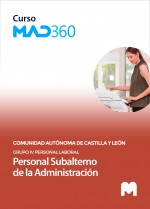 Acceso 12 meses Curso MAD360 Personal Subalterno (Grupo IV Personal Laboral)