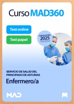 Curso MAD360 Enfermero/a + Libros Papel