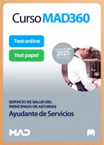 Curso MAD360 Ayudante de Servicios + Libros Papel