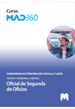 Acceso 12 meses Curso MAD360 Oficial de Segunda de Oficios