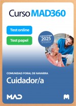 Curso MAD360 Cuidador/a + Libros Papel