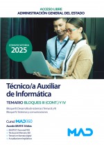 Técnico/a Auxiliar de Informática (acceso libre)