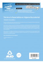 Técnico/a Especialista en Higiene Bucodental del Servicio Canario de Salud